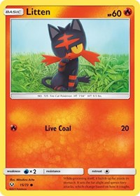 Litten (15/73) [Shining Legends]