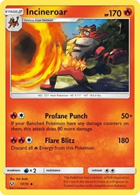 Incineroar (17/73) [Shining Legends]