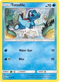 Totodile (18/73) [Shining Legends]