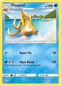 Floatzel (23/73) [Shining Legends]