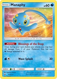 Manaphy (25/73) [Shining Legends]