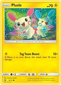 Plusle (33/73) [Shining Legends]