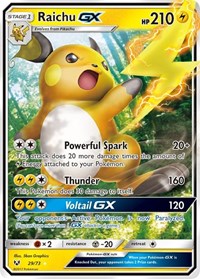 Raichu GX (29/73) [Shining Legends]