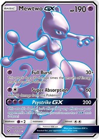Mewtwo GX (Full Art) (72/73) [Shining Legends]