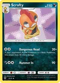 Scrafty (51/73) [Shining Legends]