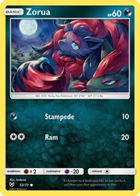 Zorua (52/73) [Shining Legends]