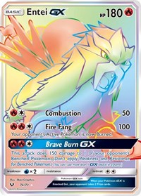 Entei GX (Secret) (74/73) [Shining Legends]