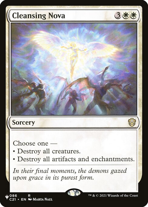 Cleansing Nova (C21-86) [The List]