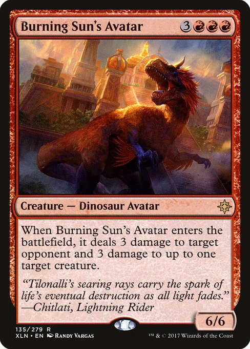 Burning Sun's Avatar (135) [Ixalan]