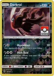 Darkrai - 87/147 (Pokemon League) (087/147) [League and Championship Cards]