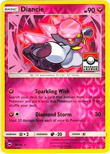 Diancie - 94/147 (Pokemon League) (094/147) [League and Championship Cards]