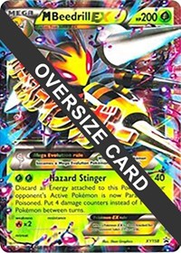 M Beedrill EX - XY158 (XY158) [Jumbo Cards]
