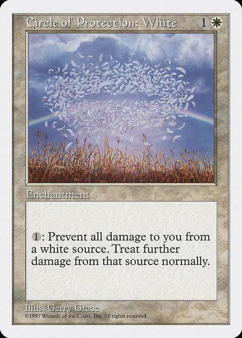 Circle of Protection: White (21) [Fifth Edition]