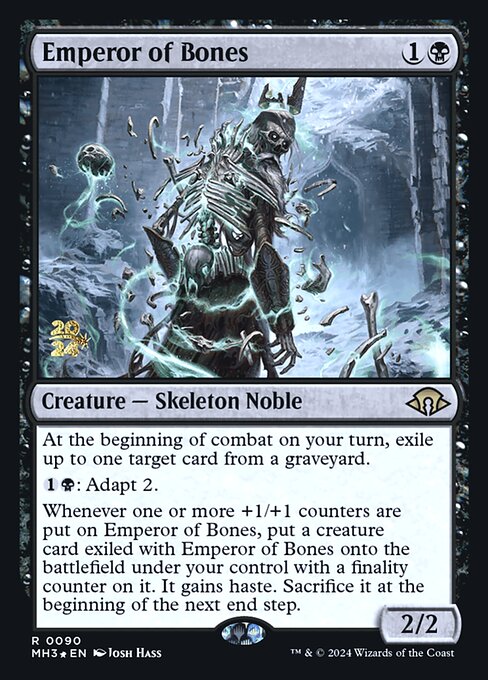 Emperor of Bones (90s) [Modern Horizons 3 Promos]
