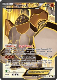 Regirock EX - 43a/124 (043a/124) [Alternate Art Promos]