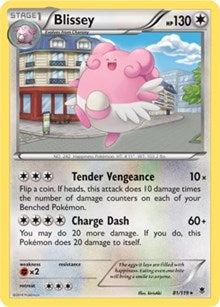 Blissey - 81/119 (Cosmos Holo) (081/119) [Miscellaneous Cards and Products]