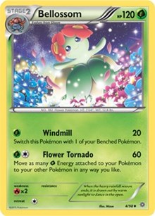 Bellossom - 4/98 (Cosmos Holo) (004/098) [Miscellaneous Cards and Products]