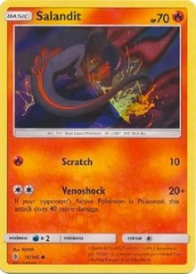 Salandit - 15/145 (Collection Promo) (015/145) [League and Championship Cards]