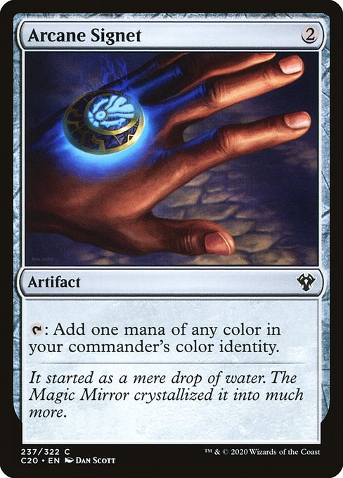 Arcane Signet (237) [Commander 2020]
