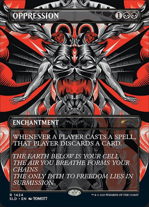 Oppression (1424) [Secret Lair Drop] [Full Art]