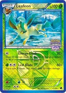 Leafeon - 11/116 (State Championships) (011/116) [League and Championship Cards]