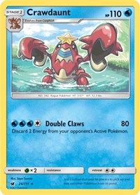 Crawdaunt (25/111) [SM Crimson Invasion]