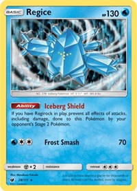 Regice (28/111) [SM Crimson Invasion]