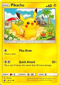 Pikachu (30/111) [SM Crimson Invasion]