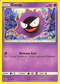 Gastly (36/111) [SM Crimson Invasion]