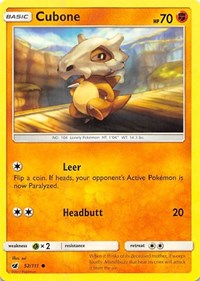 Cubone (52/111) [SM Crimson Invasion]