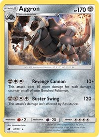 Aggron (67/111) [SM Crimson Invasion]