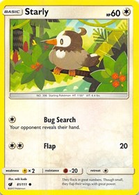 Starly (81/111) [SM Crimson Invasion]