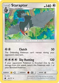 Staraptor (83/111) [SM Crimson Invasion]