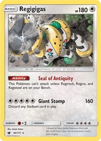 Regigigas (84/111) [SM Crimson Invasion]