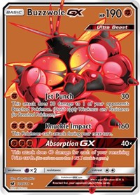 Buzzwole GX (Full Art) (104/111) [SM Crimson Invasion]