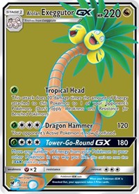 Alolan Exeggutor GX (Full Art) (107/111) [SM Crimson Invasion]