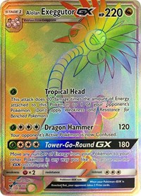 Alolan Exeggutor GX (Secret) (118/111) [SM Crimson Invasion]
