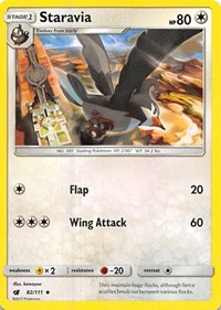 Staravia (82/111) [SM Crimson Invasion]