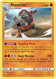 Rhyperior - 67/147 (SM Burning Shadows) (067/147) [Deck Exclusives]