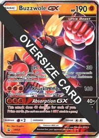 Buzzwole GX - SM69 (SM Black Star Promos) (SM69) [Jumbo Cards]