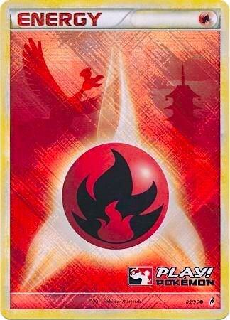Fire Energy - 89/95 (Play! Pokemon) (089/095) [League and Championship Cards]
