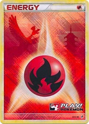 Fire Energy - 89/95 (Play! Pokemon) (089/095) [League and Championship Cards]