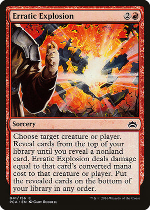 Erratic Explosion (41) [Planechase Anthology]