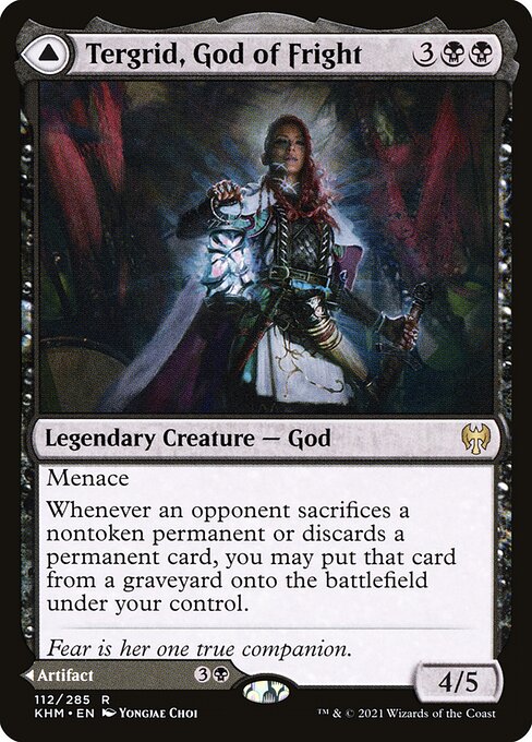 Tergrid, God of Fright // Tergrid's Lantern (112) [Kaldheim]