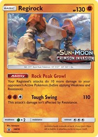 Regirock - SM74 (Prerelease) (SM74) [SM Promos]