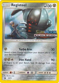 Registeel - SM75 (Prerelease) [Staff] (SM75) [SM Promos]