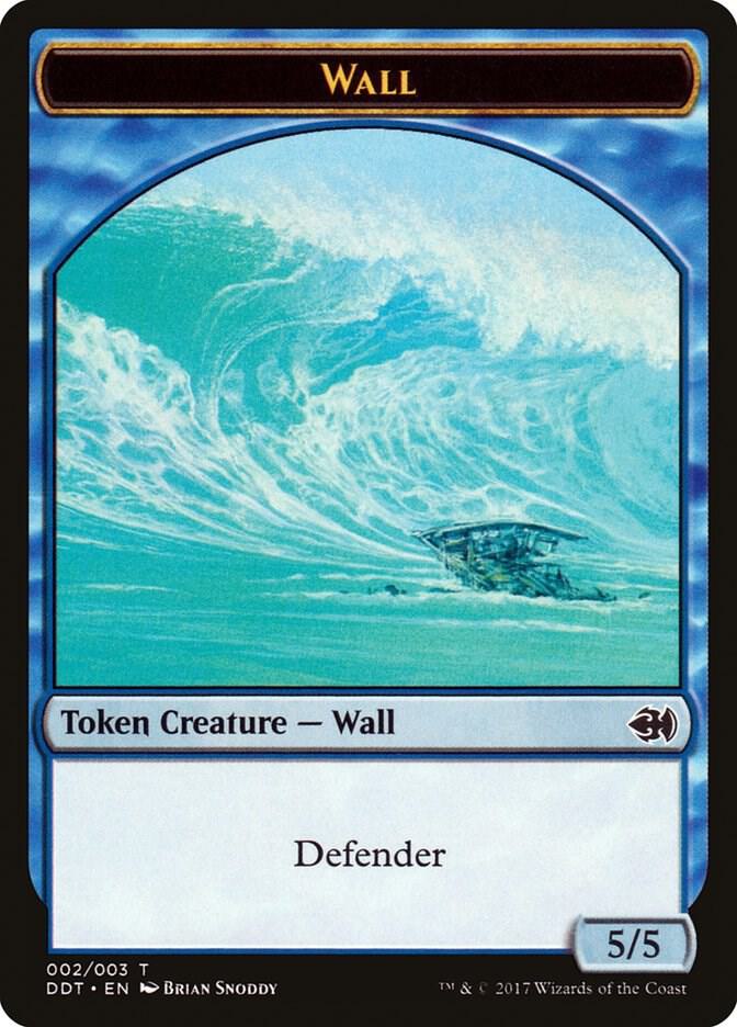 Wall Token (2) [Duel Decks: Merfolk vs. Goblins]