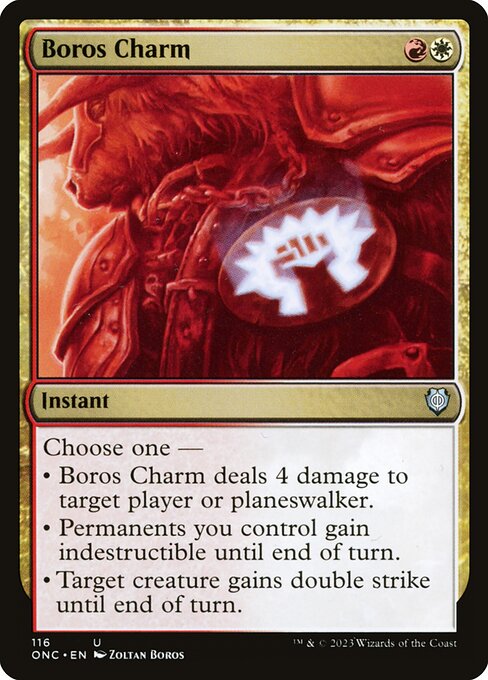 Boros Charm (116) [Phyrexia: All Will Be One Commander]