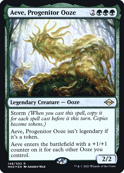 Aeve, Progenitor Ooze (148s) [Modern Horizons 2 Promos]
