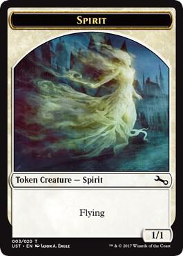 Spirit Token (3) [Unstable]
